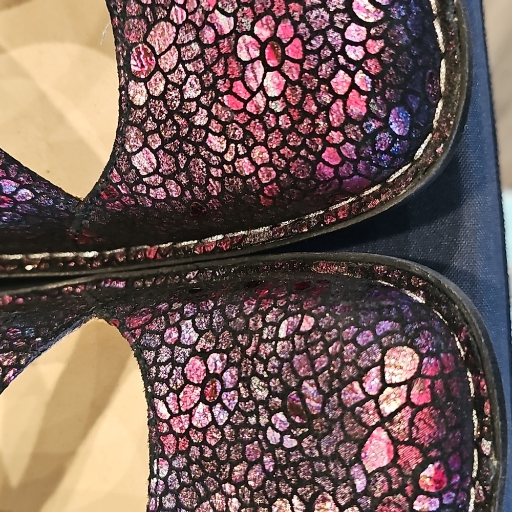 Alegria Dayana Metallic Purple Mary Jane - Picture 2 of 7